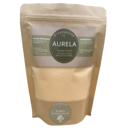 Stearinlyssand med duft og farge