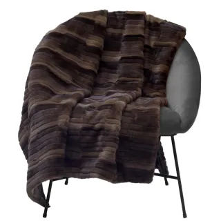 Browny pledd 120x180, Brown