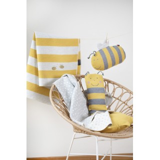 Juwel pledd "bees" 70x90